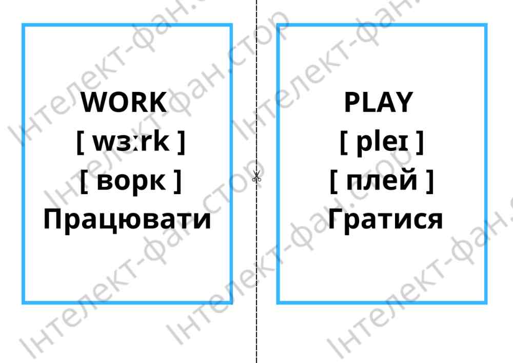 Набір флеш-карток для вивчення англійської мови: Казка «Колосок» (Verbs & Nouns) PDF - Зображення 4
