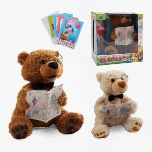 Інтерактивний ведмедик-казкар WToys (15 аудіоказок, українська мова)