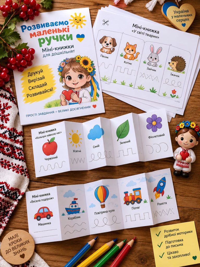 Обкладинка Міні-книжечки-гармошки